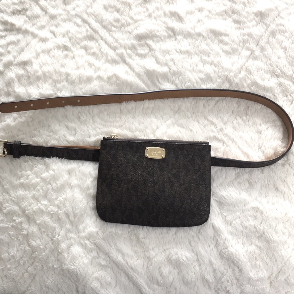 Michael Kors Leather Belt Bag
